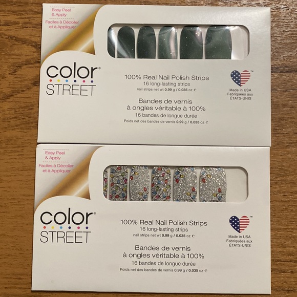 Color Street nail strips, 2 sets, holiday, NIP - Picture 2 of 10